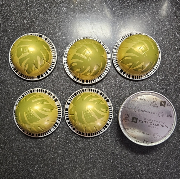 Six Limited Edition Nespresso Vertuo Exotic Liminha Capsules - Picture 1 of 1